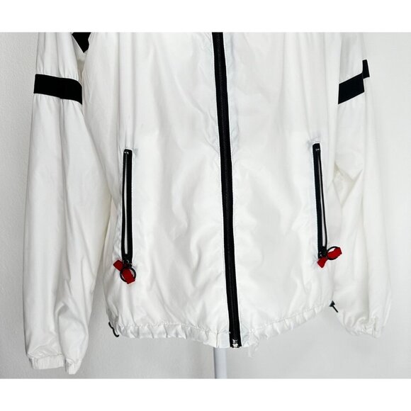 Garage Windbreaker Women Small White Full Zip - Picture 3 of 10